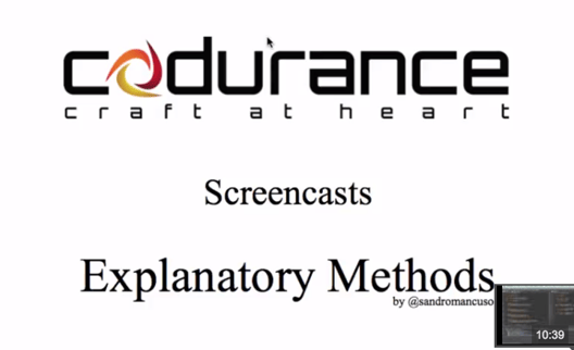 Screencast - Explanatory Methods