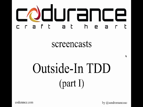 Outside-In TDD part 1